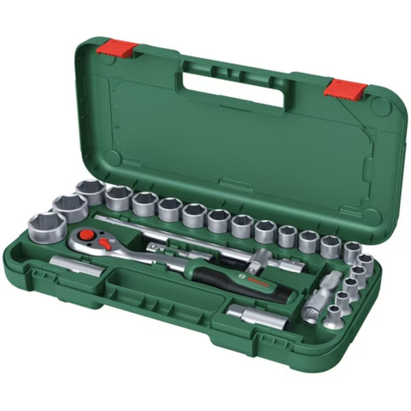 1/2  Ratchet Set 25-Piece - طقم مفك سيستيم نص بوصة 25 قطعة