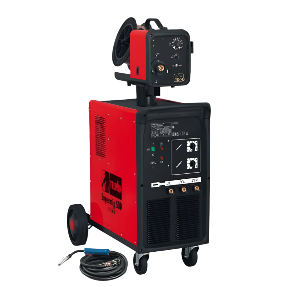 SUPER MIG 580 822045 co2 ‏ ماكينة لحام 3 فاز 2.4 مم إيطالى 550 أمبير