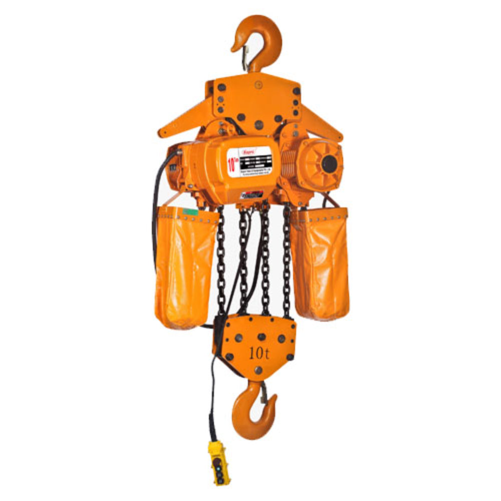 10T X10M(11.2MM) FOUR ونش جنزير 4 حركة رباعي كهرباء 380 فولت 10متر - 10 طن