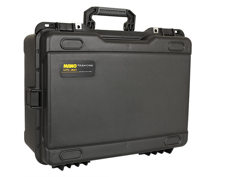 شنطة بلاستيك شديدة التحمل ضد الكسر ضد المياه نظام سامسونايت مزود باسفنج فوق ومقسمات بلاستيك متحرك موديل 360 مقاس 530×400×228 مم ماركة مانو صناعة تركي