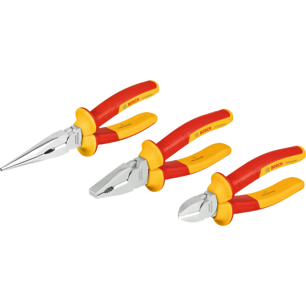 VDE Pliers Set 3 Pcs