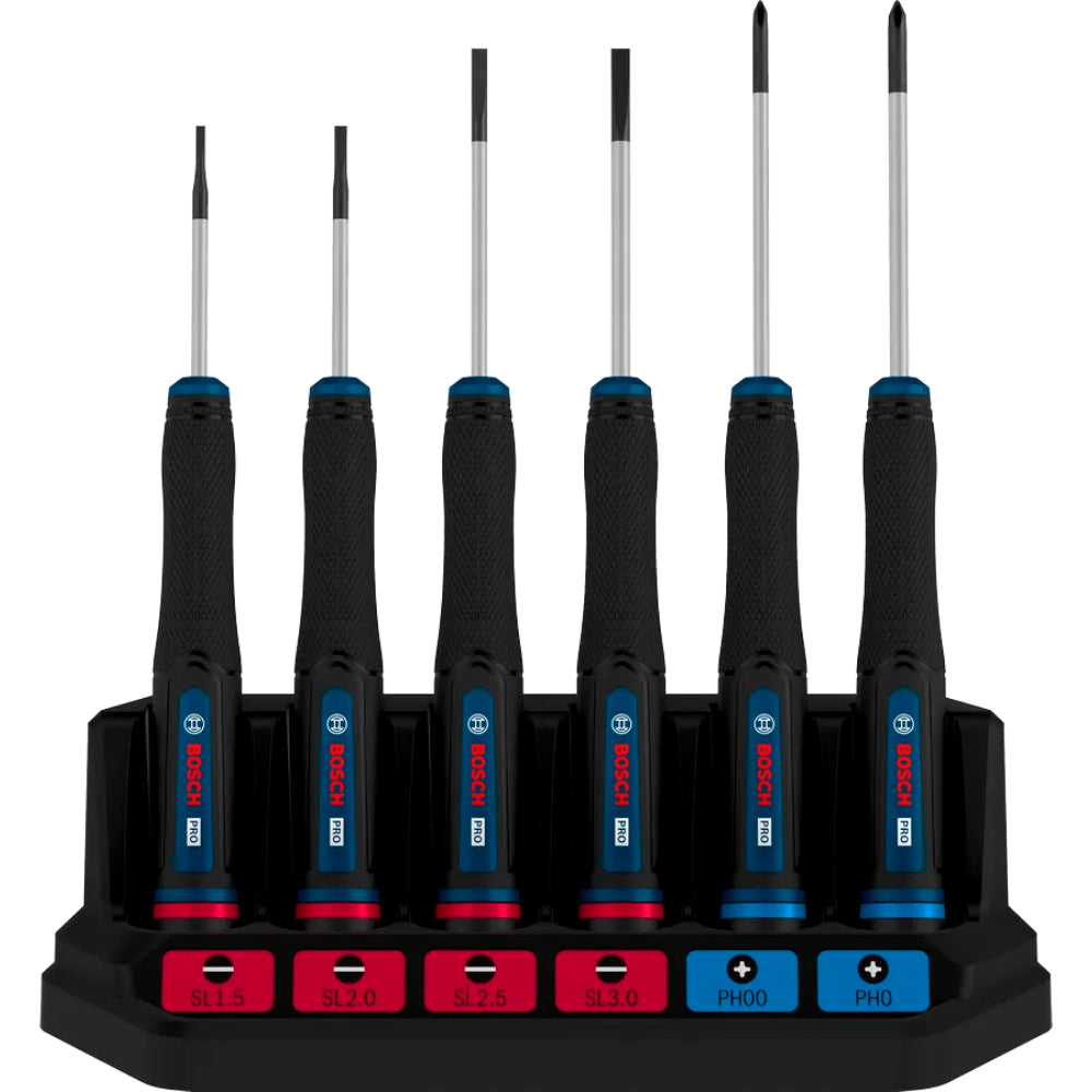 PRO Precision Screwdriver Set PH/SL 6 Pcs