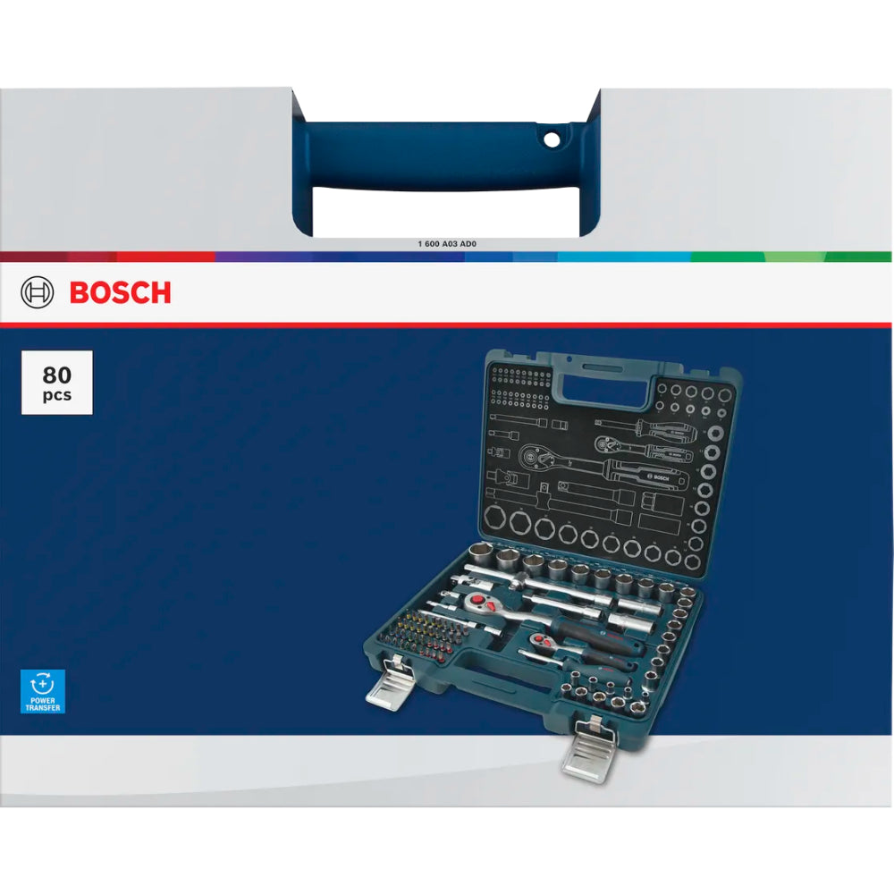 1/4 inch + 1/2 inch Ratchet Set 79-Piece