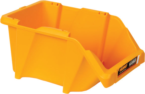 صندوق تخزين بلاستيك مفتوح لون اصفر رقم 20 مقاس 152×245×122مم ماركة مانو صناعة تركي