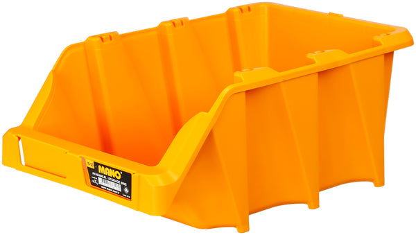 صندوق تخزين بلاستيك مفتوح لون اصفر رقم 30 مقاس 217×360×155 مم ماركة مانو صناعة تركي