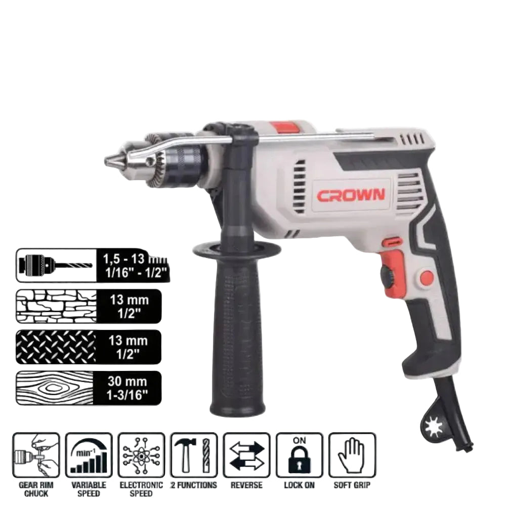 CT10216 شنيور 13مم دقاق إلكترونى يمين/شمال 650 واط