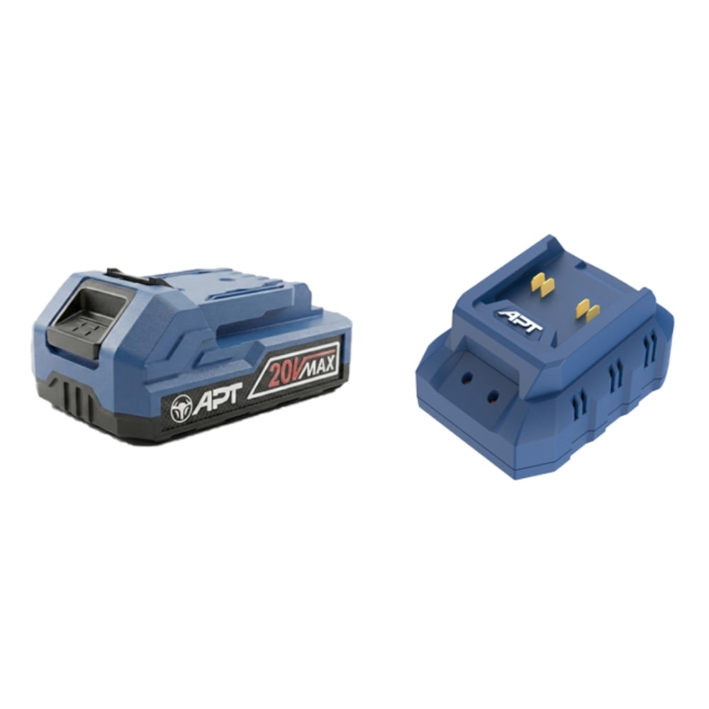 DW0052-1x2.0/1x2.0S  2 امبير n‏ بطارية 20 فولت 2امبير - شاحن 20 فولت