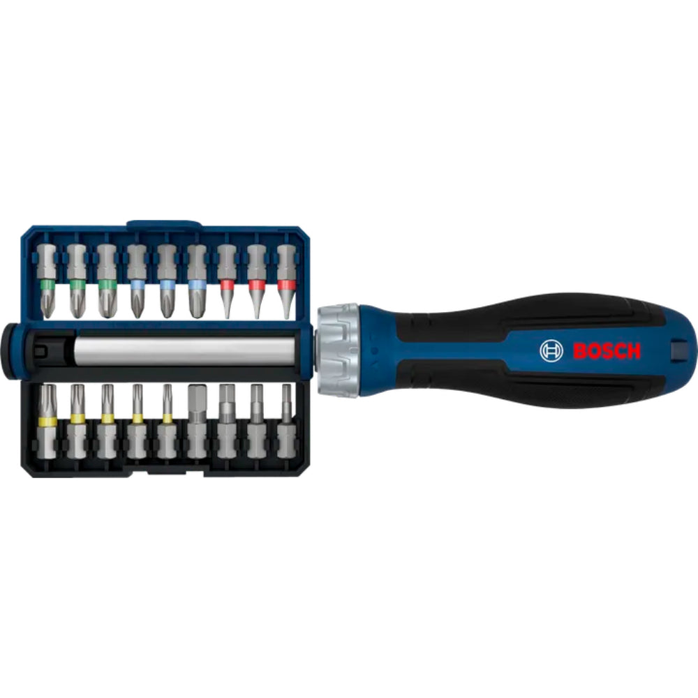 1600A039PR Ratchet Bit Screwdriver Set 19-Piece