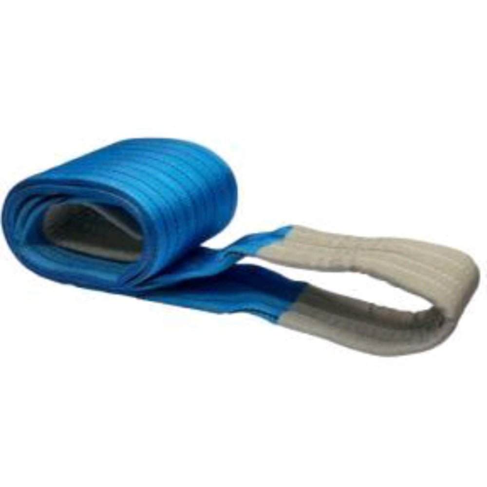 WEBBING SLING 8Tx6M  1 - 7 حزام صباني 6 متر حموله 8 طن عرض 240 مم معامل الأمان
