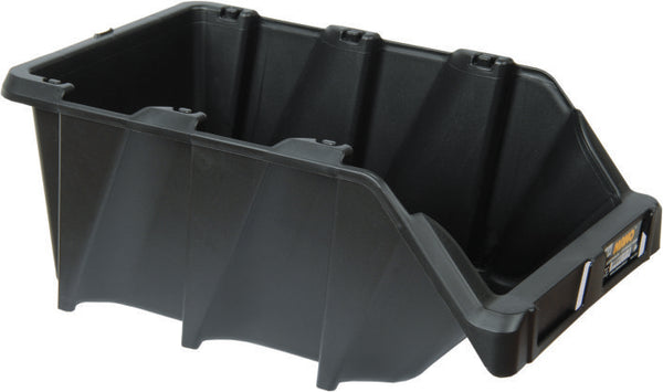 صندوق تخزين بلاستيك مفتوح لون اسود رقم 30 مقاس 217×360×155 مم ماركة مانو صناعة تركي