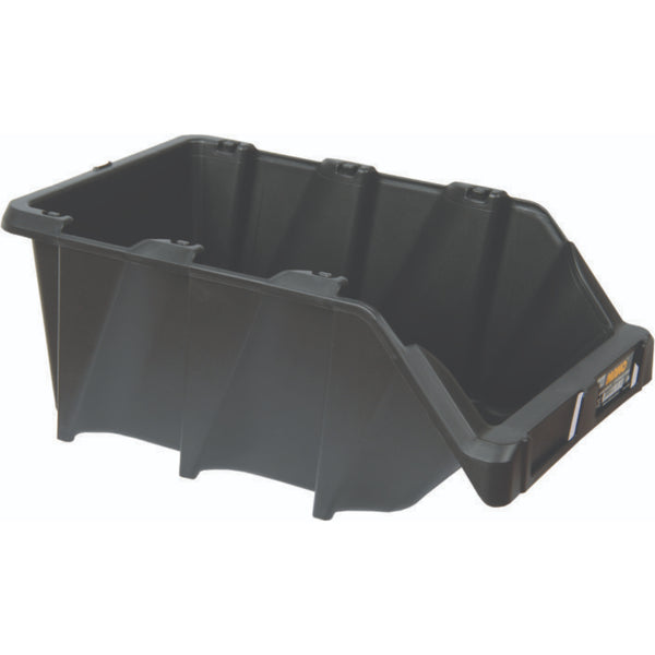 صندوق تخزين بلاستيك مفتوح لون اسود رقم 30 مقاس 217×360×155 مم ماركة مانو صناعة تركي