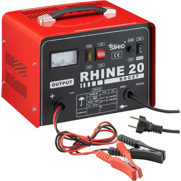 Rhine20 شاحن بطارية 12/24 فولت 20 أمبير