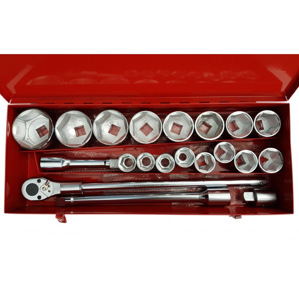 yt-13630 طقم لقم 1 بوصه عدد 18 قطعه من 80-40 مم