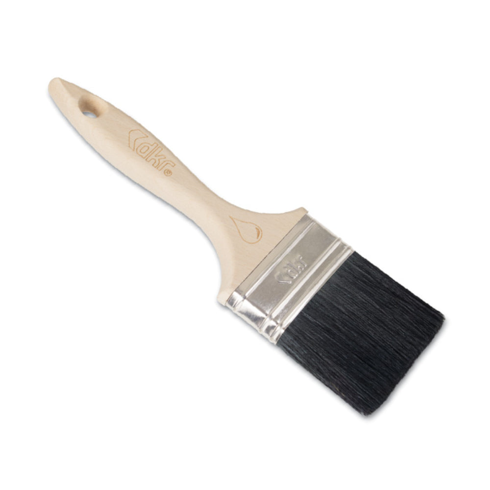 D780 OIL PAINTING BRUSH (PLATINIUM) - WOODEN HANDLE 4"
