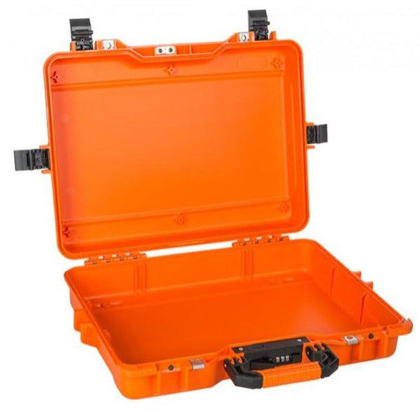 شنطة تروللي من البلاستيك القوي شديد التحمل 330 - برتقالي اللون مانو - eTawredat