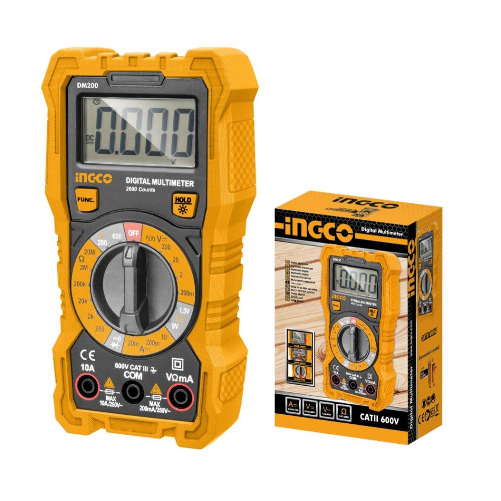 افوميتر كهرباء ديجيتال200MV/2V/20V/200V/600V - eTawredat